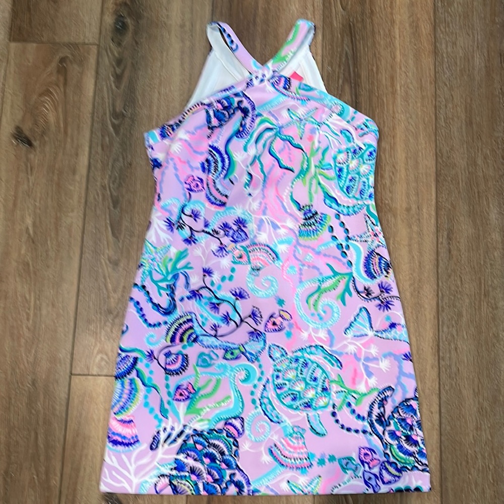 Girl Lilly Pulitzer Dress. Alyson Shift.